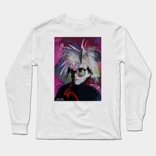 Looking at Drella Long Sleeve T-Shirt